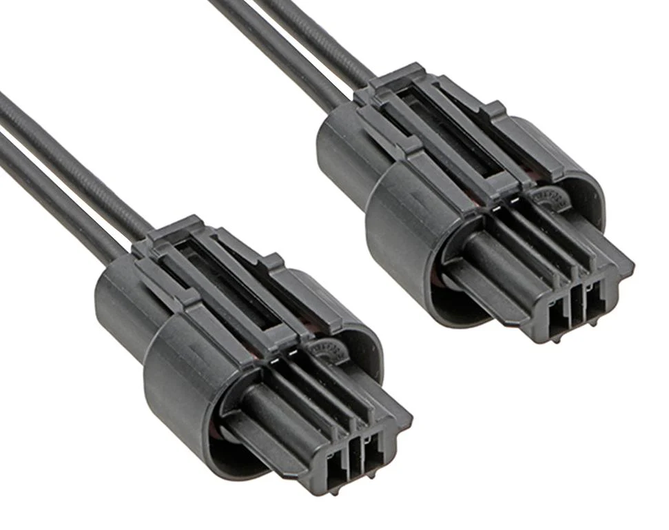 Molex 216620-1021 Cable Assembly Squba Receptacle to 2 Ways 3.6 mm 1 Row 150 5.9 "