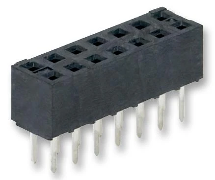 Molex 79107-7006 79107-7006 PCB Receptacle Board-to-Board 2 mm Rows 14 Contacts Through Hole Mount Milli-Grid 79107