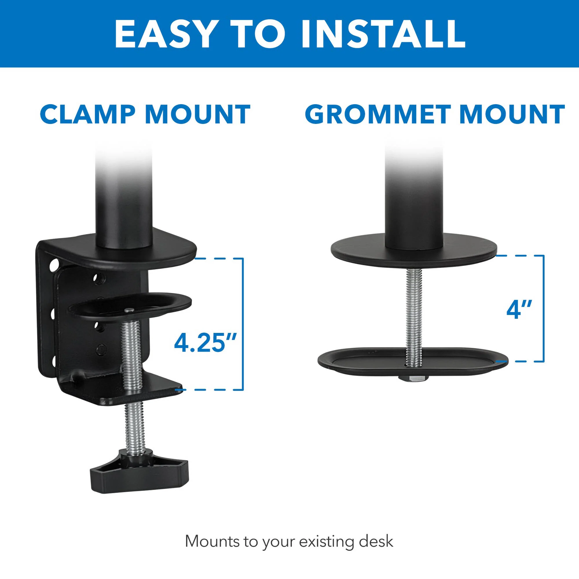 Mount-It! Height-Adjustable Laptop Notebook Desk Stand - Image 5