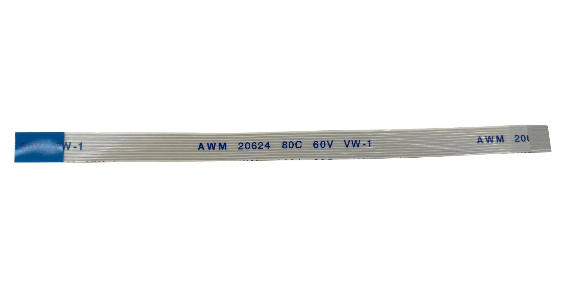 Multicomp PRO MP-FFCA05063052B MP-FFCA05063052B FFC / FPC Cable 6 Core 0.5 mm Opposite Sided Contacts 12 " 305 White - Image 2