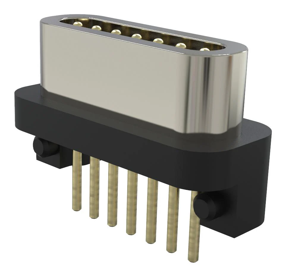 Multicomp PRO MP011977 MP011977 Magnetic Connector 7 Contacts Plug Straight 1.6 mm 1 A New - Image 4