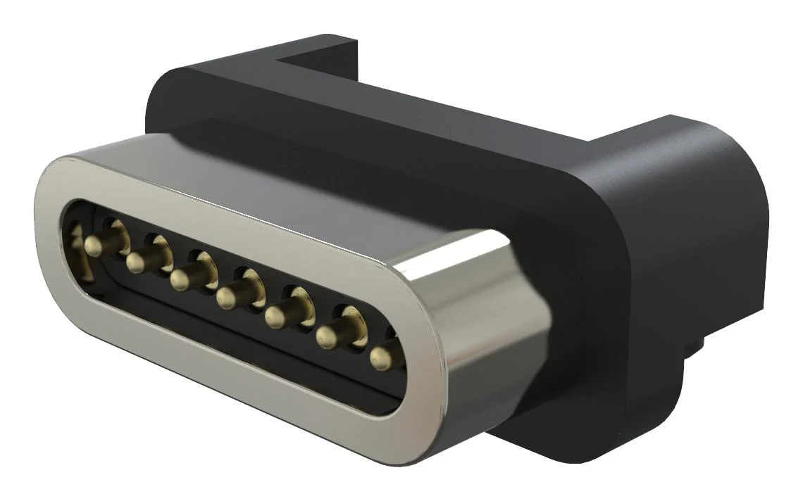Multicomp PRO MP011977 MP011977 Magnetic Connector 7 Contacts Plug Straight 1.6 mm 1 A New - Image 5