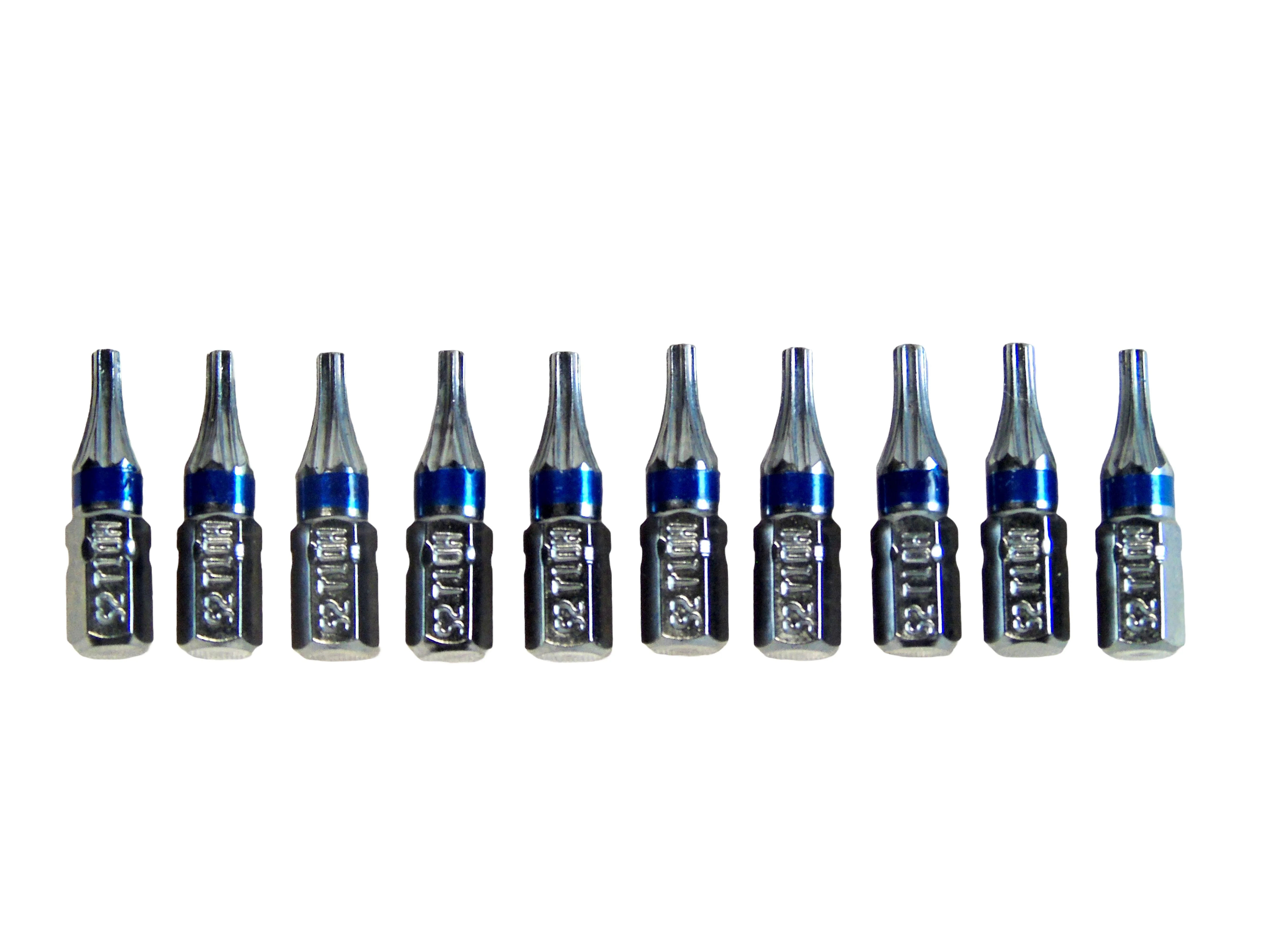MULTICOMP PRO MP014699 Torx Bit, TT10 Size, Tamperproof Torx, 25 mm Length, Pack of 10