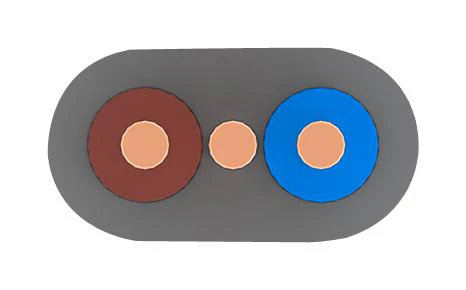 Multicomp PRO PP002166 PP002166 Multicore Cable 6242Y Per Metre Unscreened 2 Core 4 mm² - Image 2