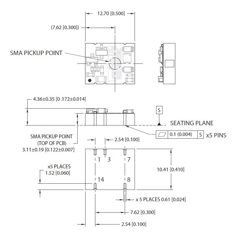 Murata Power Solutions NXE1S0303MC-R7 NXE1S0303MC-R7 Isolated Surface Mount DC/DC Converter Low Profile Medical 1:1 1 W Output 3.3 V 303 mA - Image 2