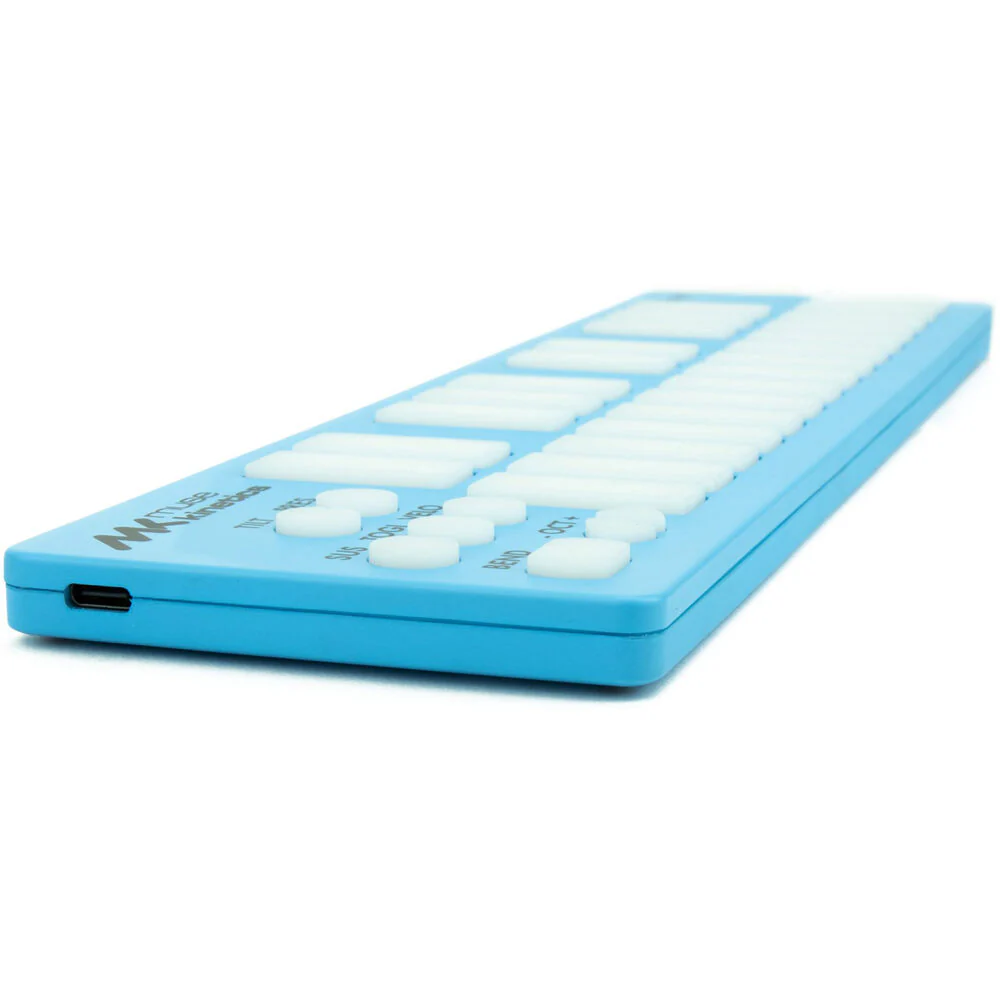 Muse Kinetics K-Board-C Ultracompact USB MIDI Keyboard Controller (Aqua) - Image 3