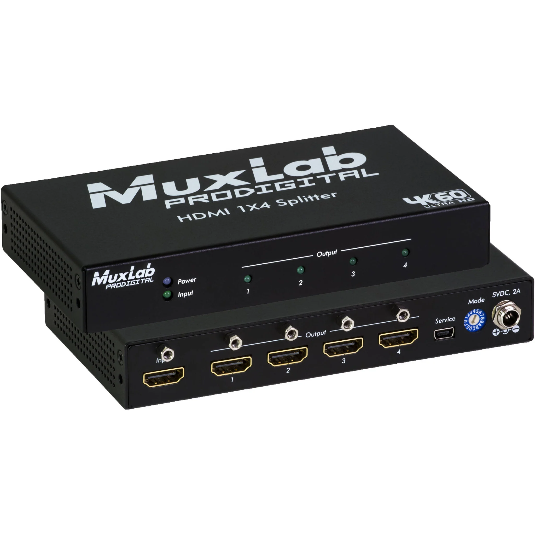 MuxLab 4K60 HDMI 1x4 Splitter - Image 3