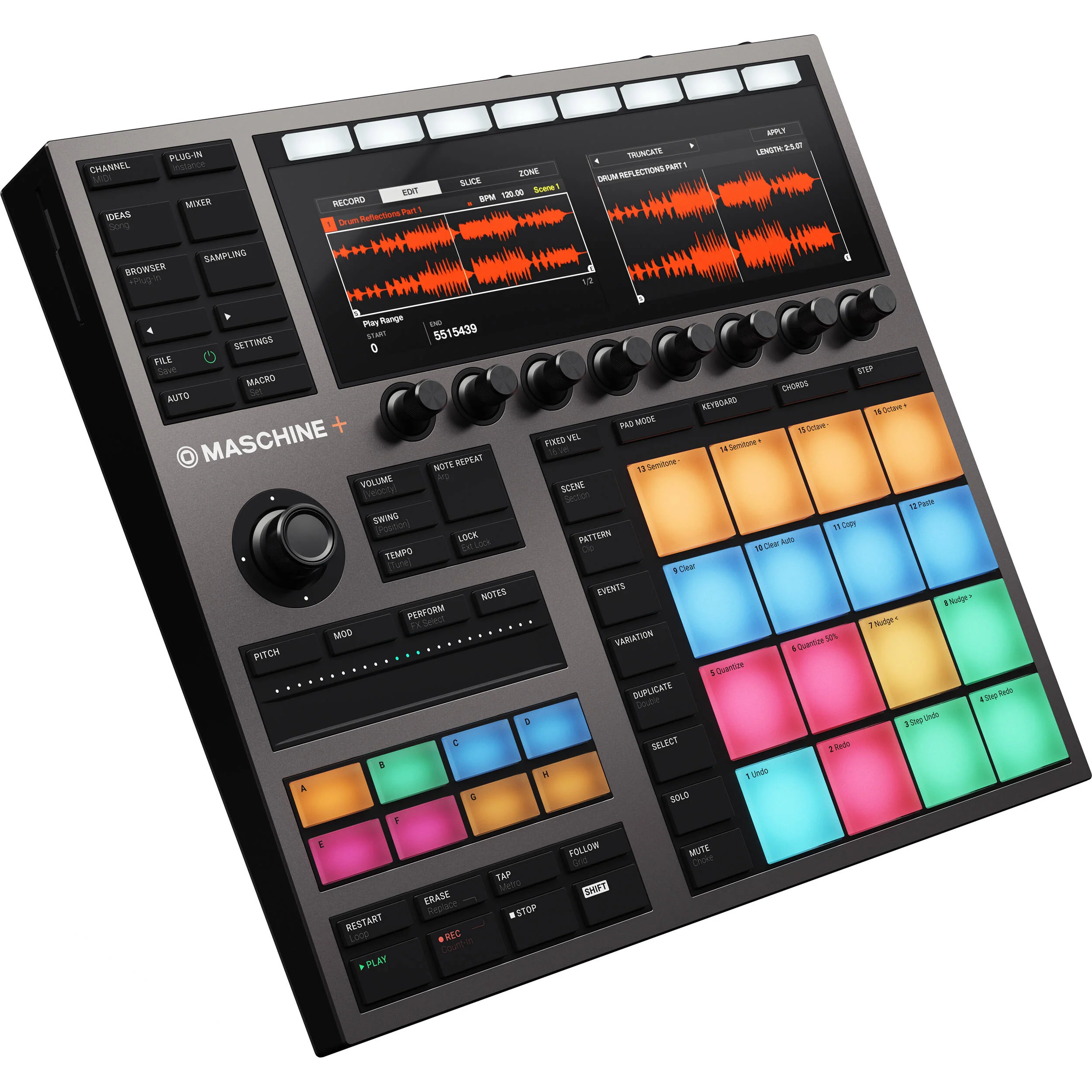 Native Instruments MASCHINE+ Standalone Production and Performance Instrument - Image 4