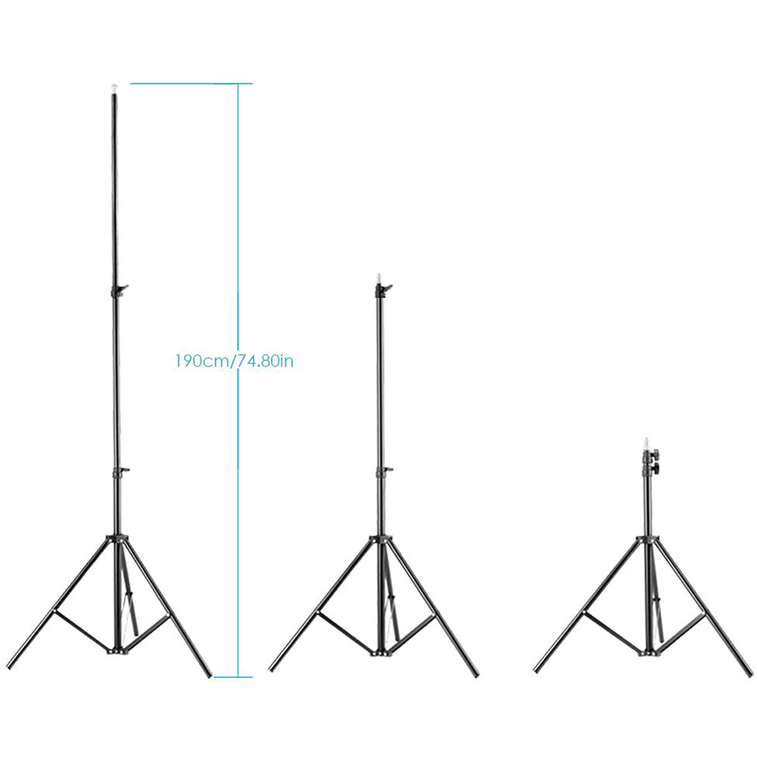 Neewer Dimmable Bi-Color 480 LED Video 2-Light Kit with Stands - Image 6
