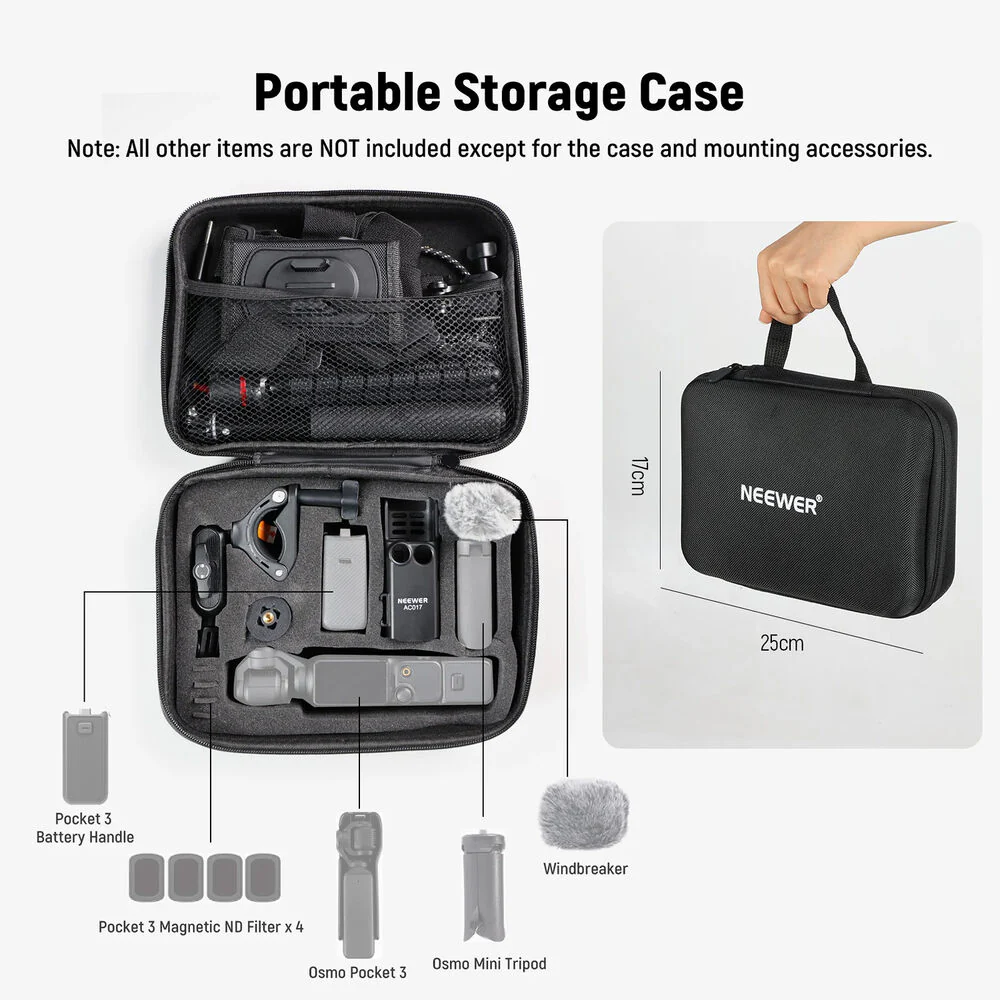 Neewer GP-52 Multifunctional Accessory Kit for DJI Osmo Pocket 3 - Image 6