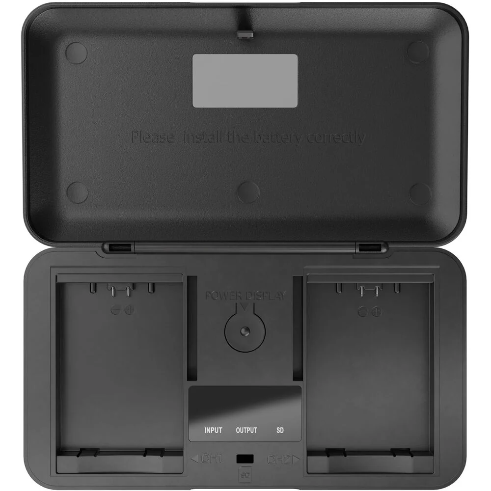 Newell LCD Dual-Channel Charger with SD Card Reader for Sony NP-FZ100 Battery - Image 2