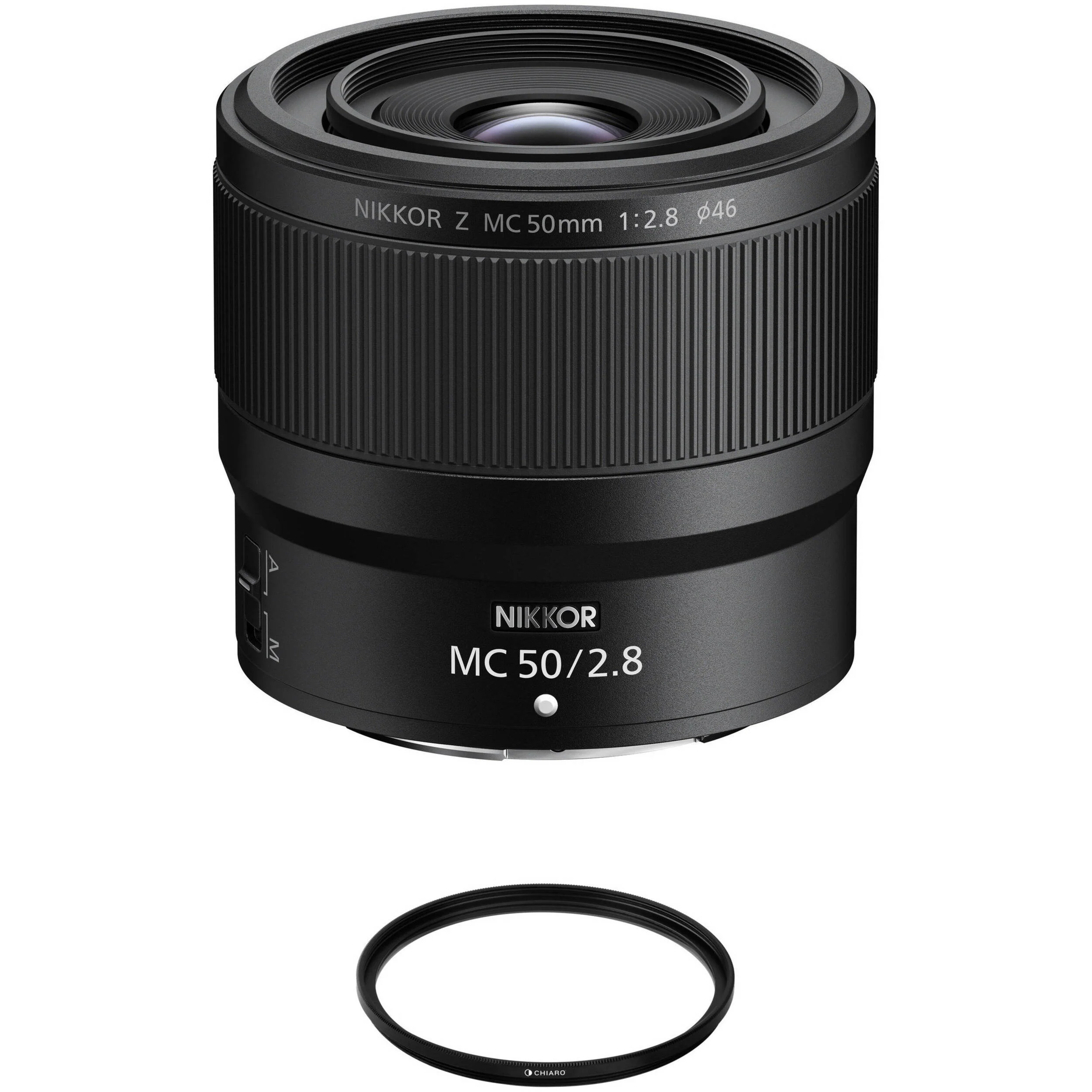 Nikon NIKKOR Z 50mm f/2.8 MC Lens with UV Filter Kit
