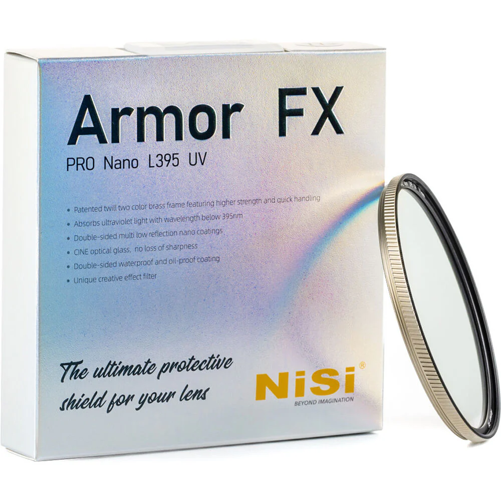 NiSi Armor FX PRO Nano L395 UV Protection Filter (62mm) - Image 3