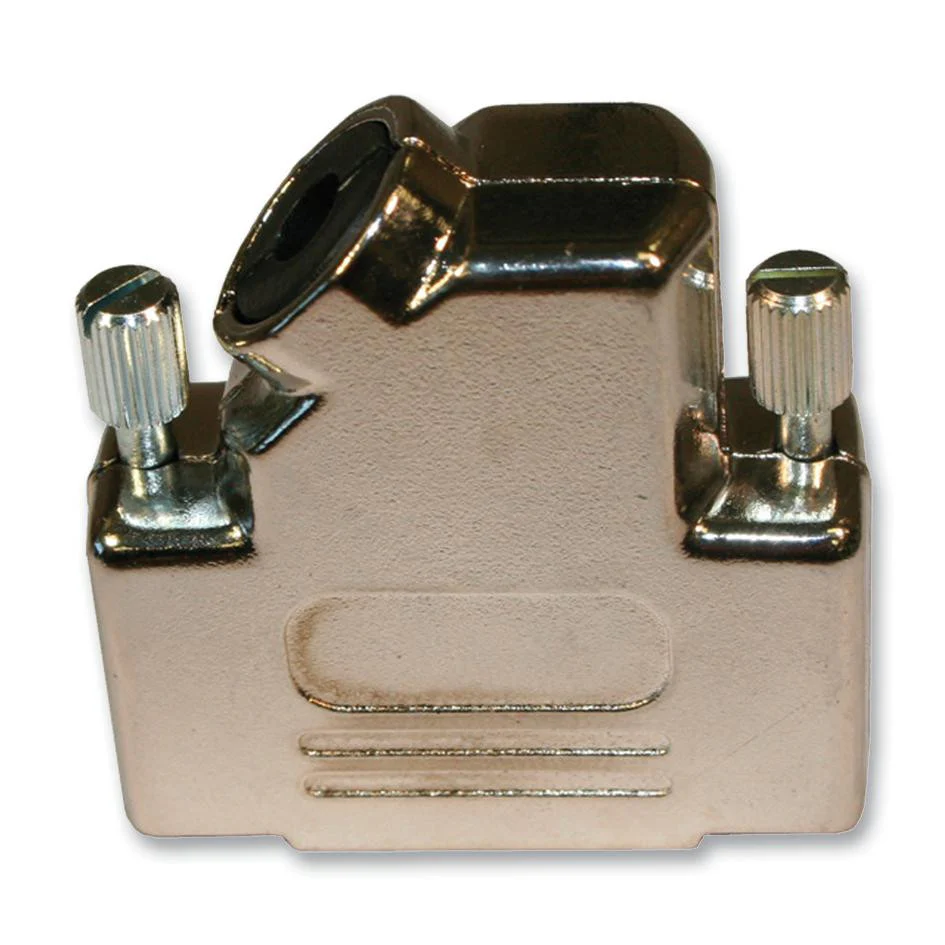 NORCOMP 971-015-030R121 D Sub Backshell, UNC 4-40, ARMOR 971 Series, DA, 45°, Zinc Alloy Body