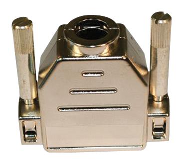 Norcomp 973-009-020R121 D Sub Backshell Armor 973 Series DE 180° ABS (Acrylonitrile Butadiene Styrene) Body