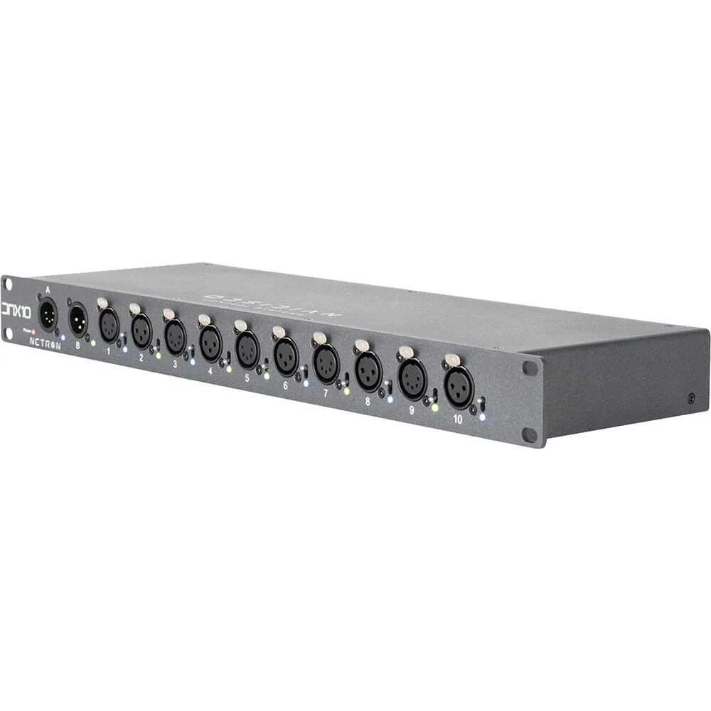 Obsidian DMX10-53 Rackmount 10-Port DMX Splitter (5- and 3-Pin) - Image 3