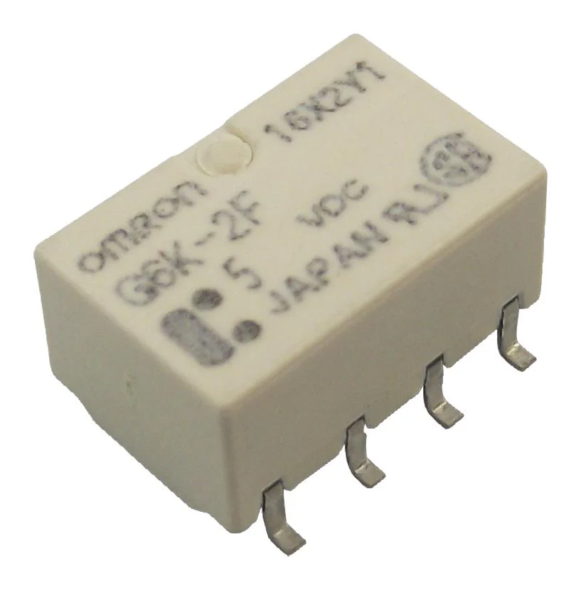 Omron Electronic Components G6SK-2G DC5 Signal Relay 5 VDC Dpdt 2 A G6S Surface Mount Latching Dual Coil