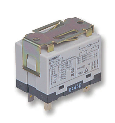 OMRON ELECTRONIC COMPONENTS G7L-1A-TUB 200/240AC General Purpose Relay, G7L Series, Power, Non Latching, SPST-NO, 240 VAC, 25 A