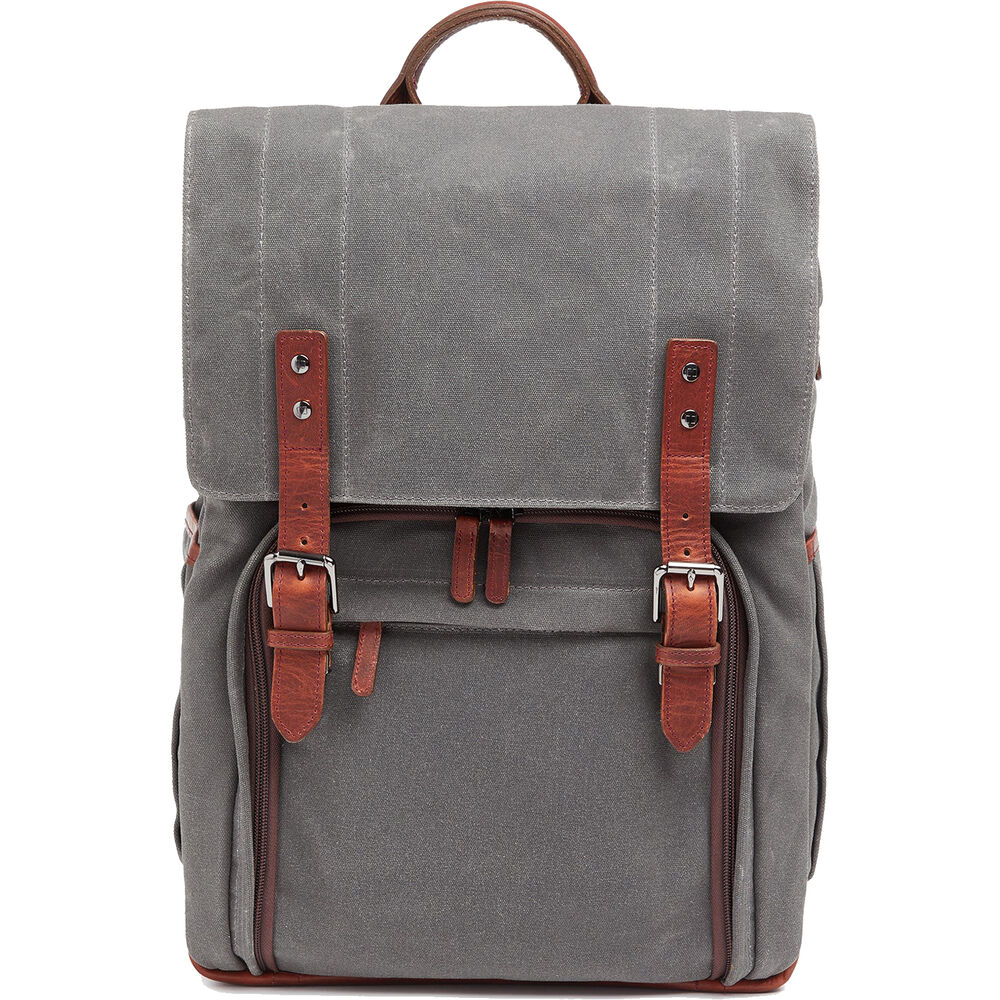 ONA Camps Bay Backpack (Smoke Waxed Canvas) - Image 2