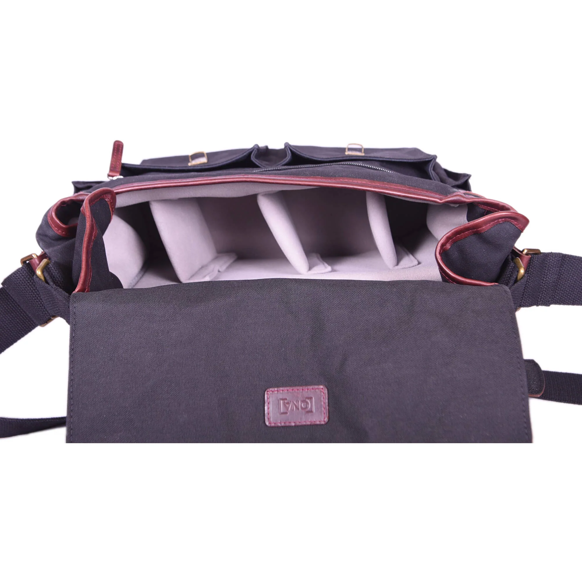 ONA The Astoria Messenger Bag (Black) - Image 3