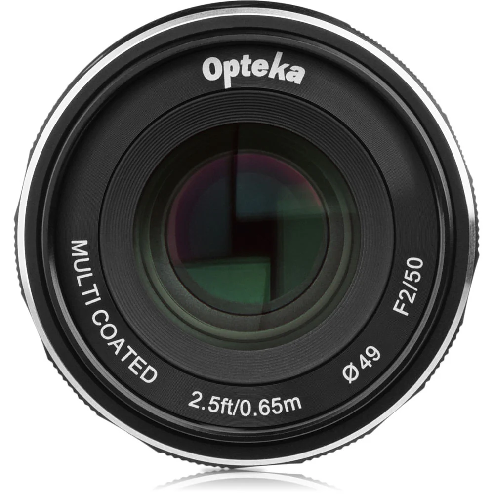 Opteka 50mm f/2 Lens for Fujifilm X - Image 4