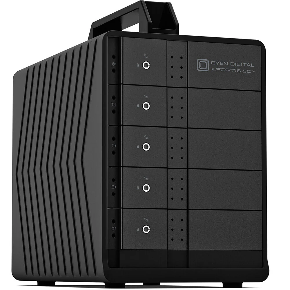 Oyen Digital Fortis 5C 40TB 5-Bay External Drive Array with SoftRAID 8 Premium Kit - Image 2