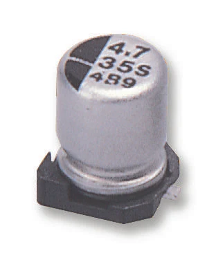 Panasonic EEHZC1H330XV Hybrid Aluminium Electrolytic Capacitor 33 µF ± 20% 50 V Radial Can - SMD 0.04 ohm