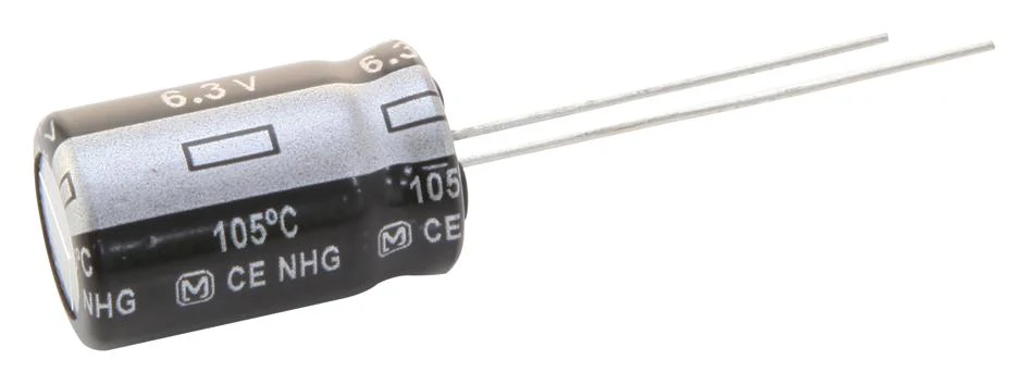 Panasonic EEUFS0J332B EEUFS0J332B Electrolytic Capacitor 3300 µF 6.3 V ± 20% Radial Leaded 10000 Hours @ 105°C Polar