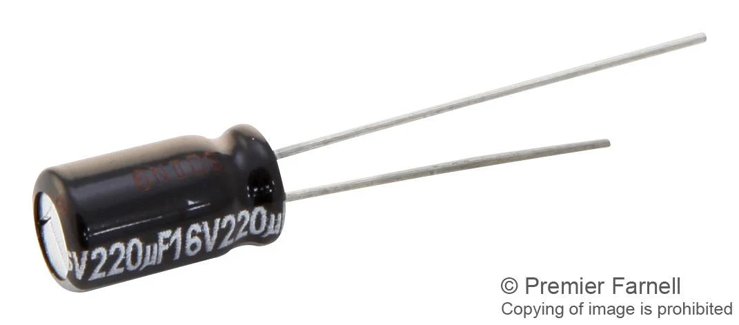 Panasonic EEUHD1H100 EEUHD1H100 Electrolytic Capacitor 10 µF 50 V ± 20% Radial Leaded 1000 Hours @ 105°C Polar - Image 2