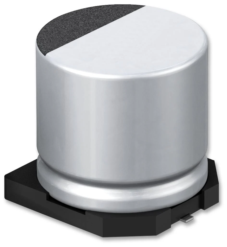 PANASONIC ELECTRONIC COMPONENTS EEEFK1E391SP SMD Aluminium Electrolytic Capacitor, Radial Can - SMD, 390 µF, 25 V, 0.16 ohm, FKS Series
