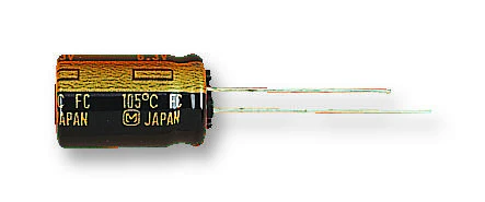 PANASONIC ELECTRONIC COMPONENTS EEUFC1J680 Electrolytic Capacitor, 68 µF, 63 V, FC Series, ± 20%, Radial Leaded, 8 mm