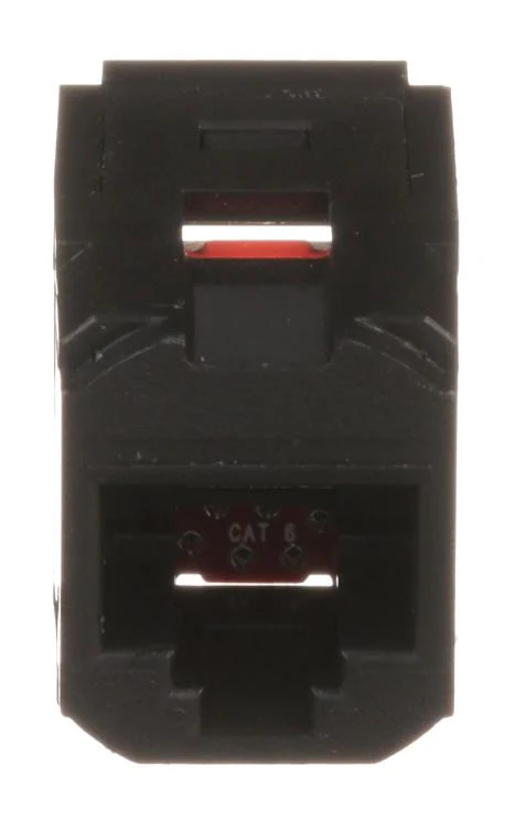Panduit CC688BL Category 6 RJ45 8-POSITION 8-WIRE Universal Coupler Module BLACK. 75M6460 New - Image 3
