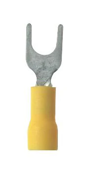 Panduit PV22-6F-MYY Terminal Fork Tongue #6 26-22AWG YEL