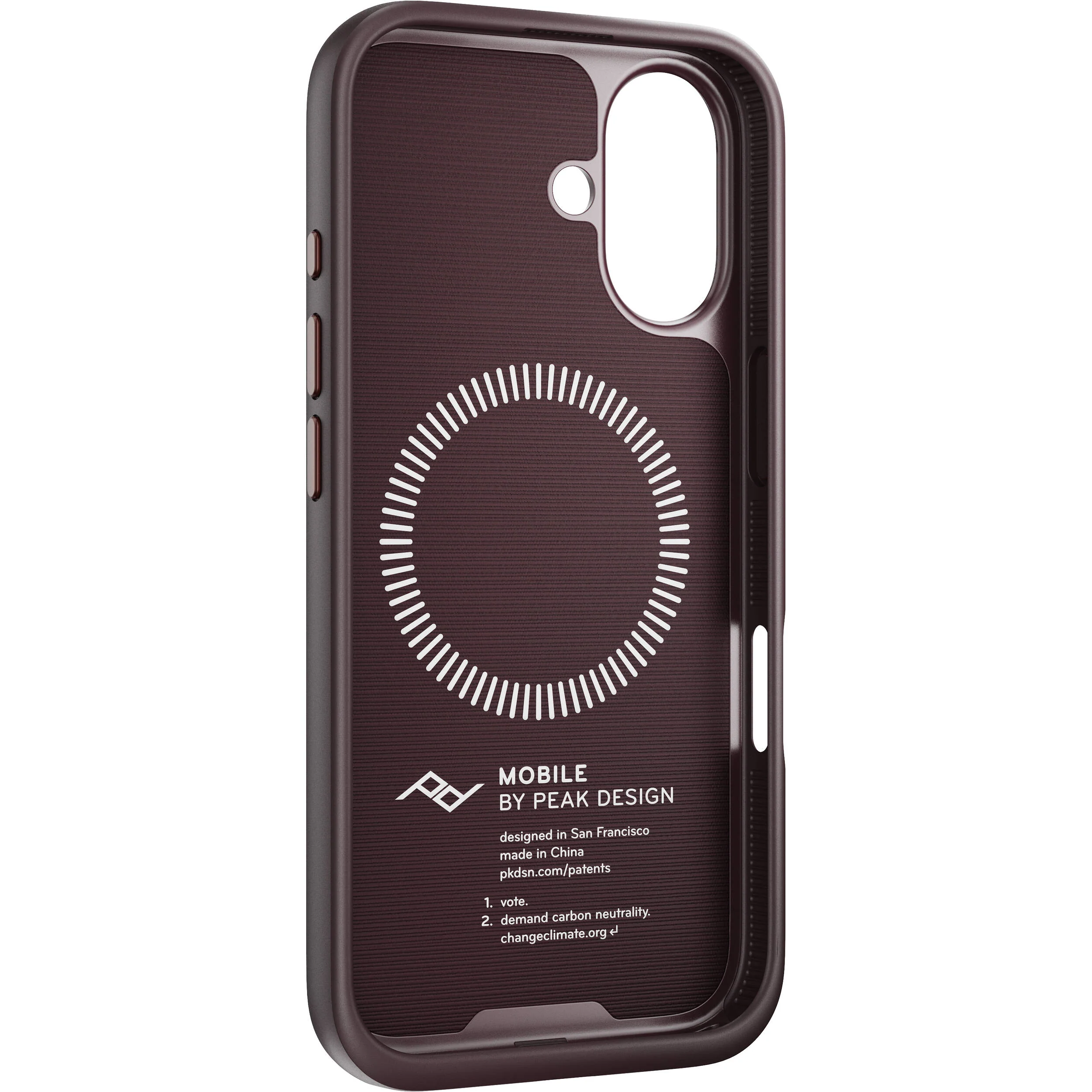Peak Design Mobile Everyday Fabric Case for iPhone 16 (Eclipse) - Image 4