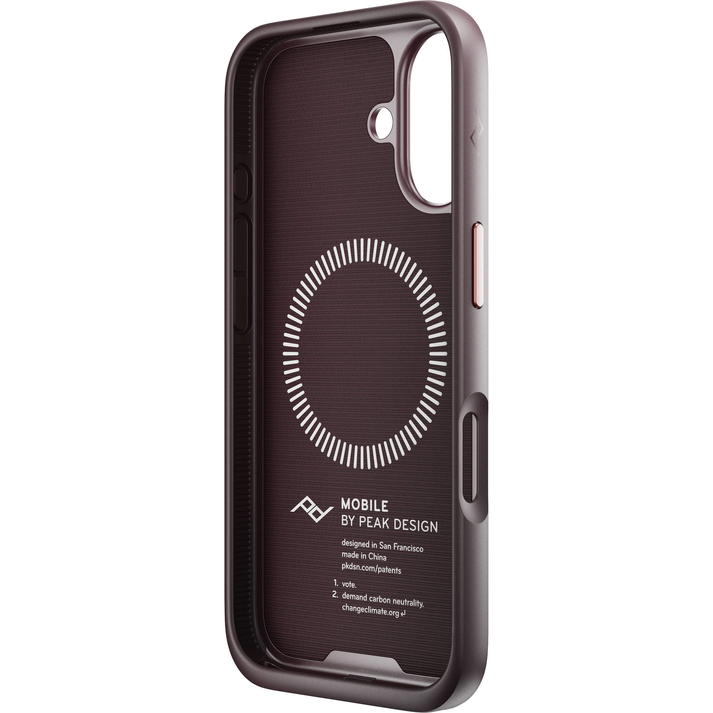 Peak Design Mobile Everyday Fabric Case for iPhone 16 (Eclipse) - Image 6
