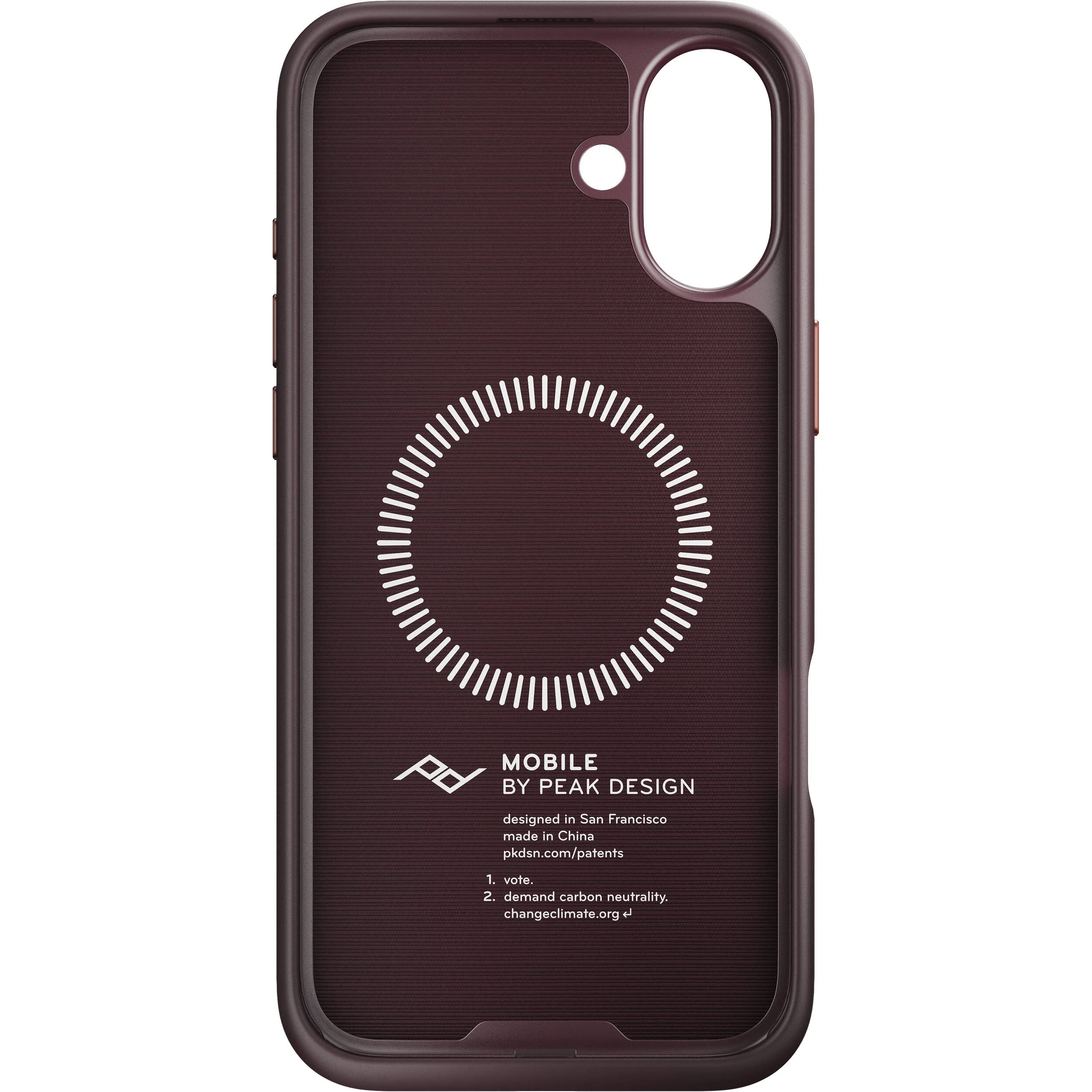 Peak Design Mobile Everyday Fabric Case for iPhone 16 Plus (Eclipse) - Image 5