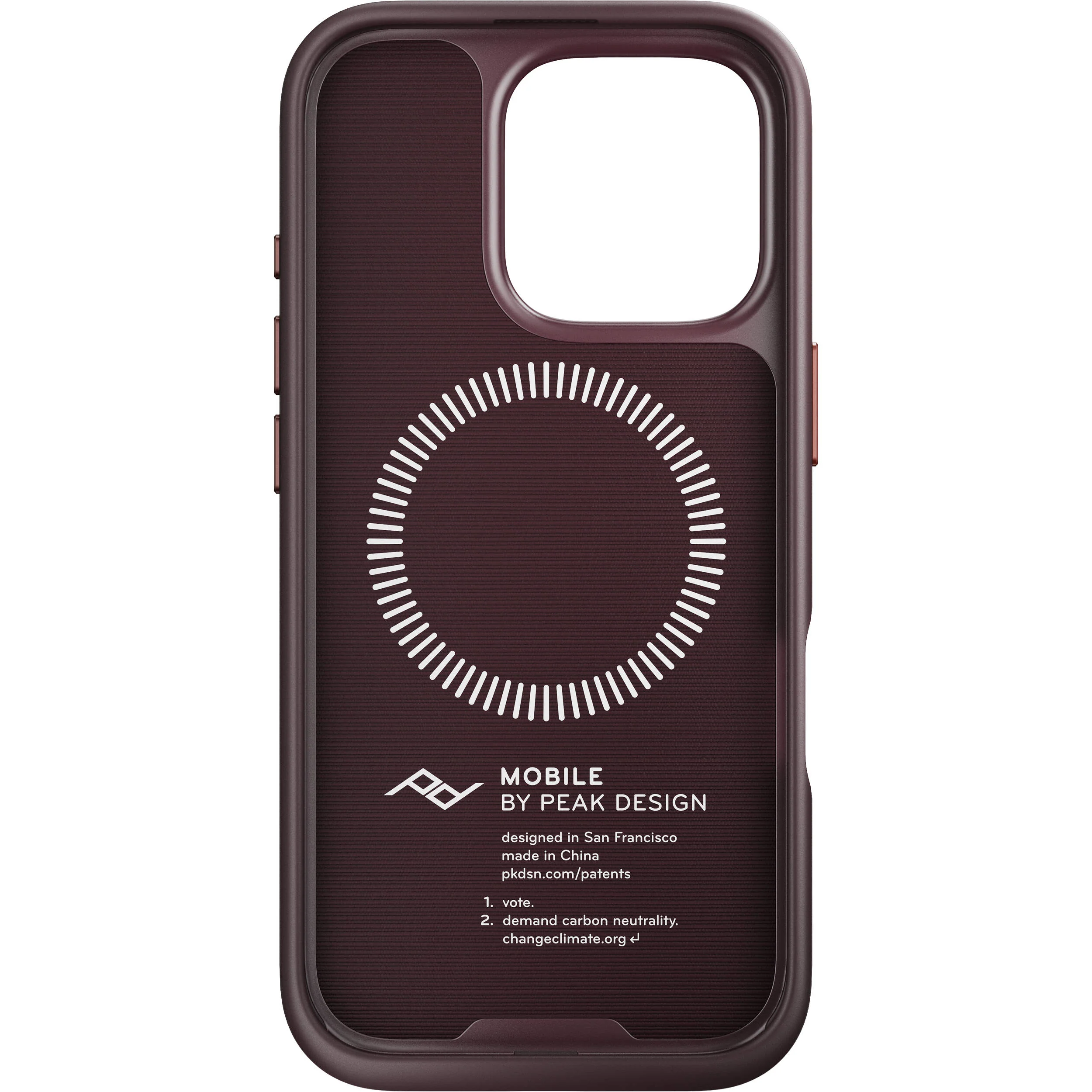 Peak Design Mobile Everyday Fabric Case for iPhone 16 Pro (Eclipse) - Image 4