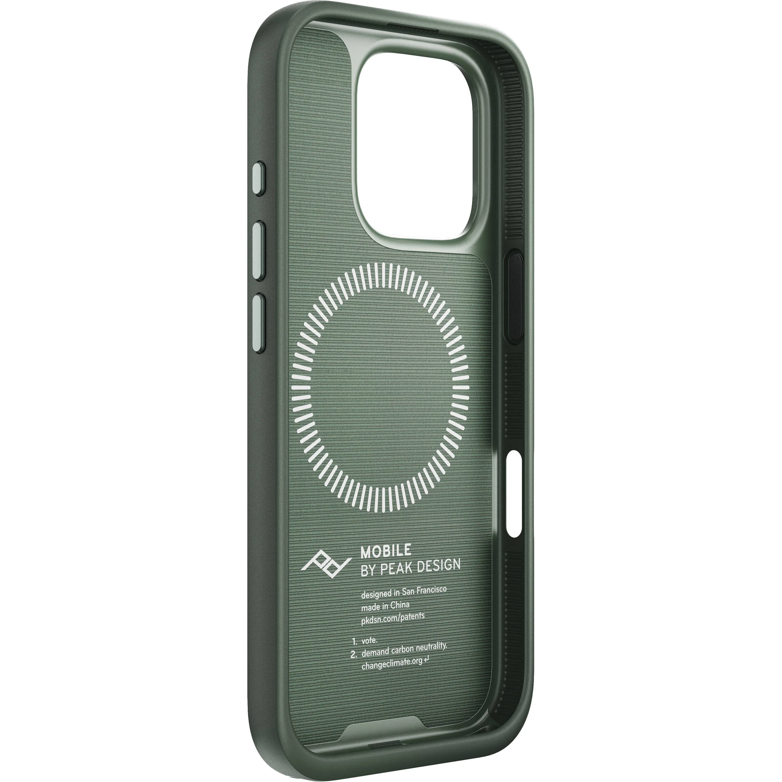 Peak Design Mobile Everyday Fabric Case for iPhone 16 Pro (Sage) - Image 4