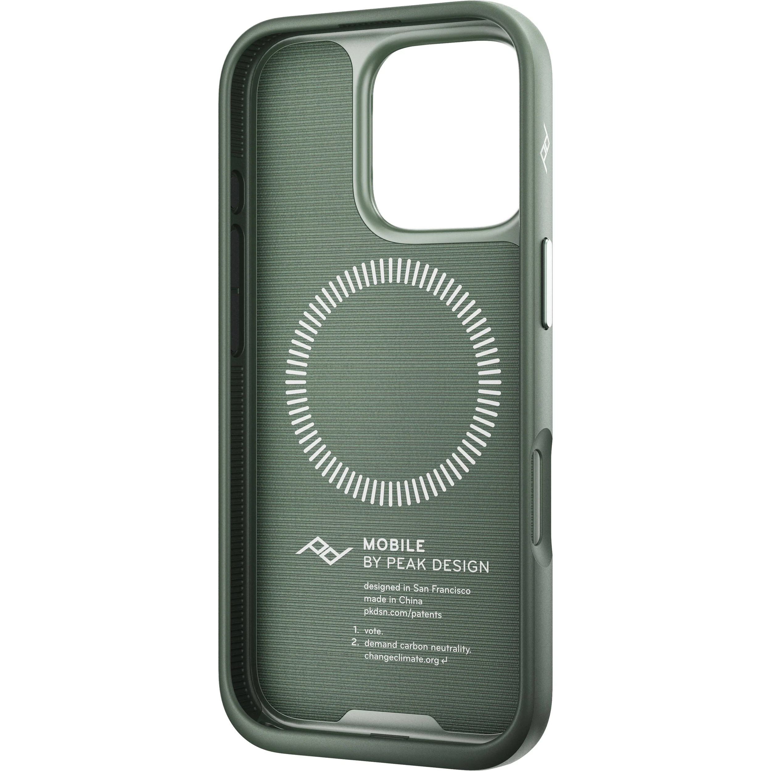 Peak Design Mobile Everyday Fabric Case for iPhone 16 Pro (Sage) - Image 6