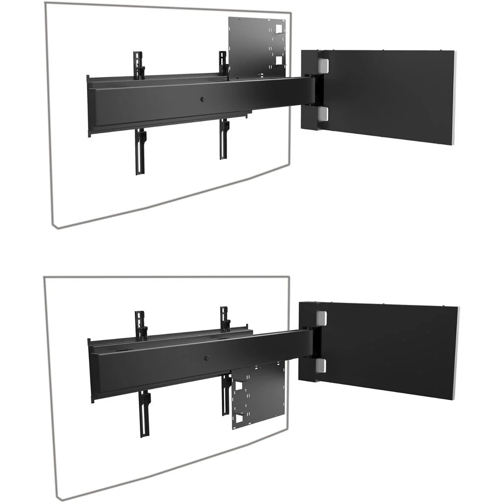 Peerless-AV Set Top Box Holder for HPF665 Swing Out Wall Arm Mount - Image 3
