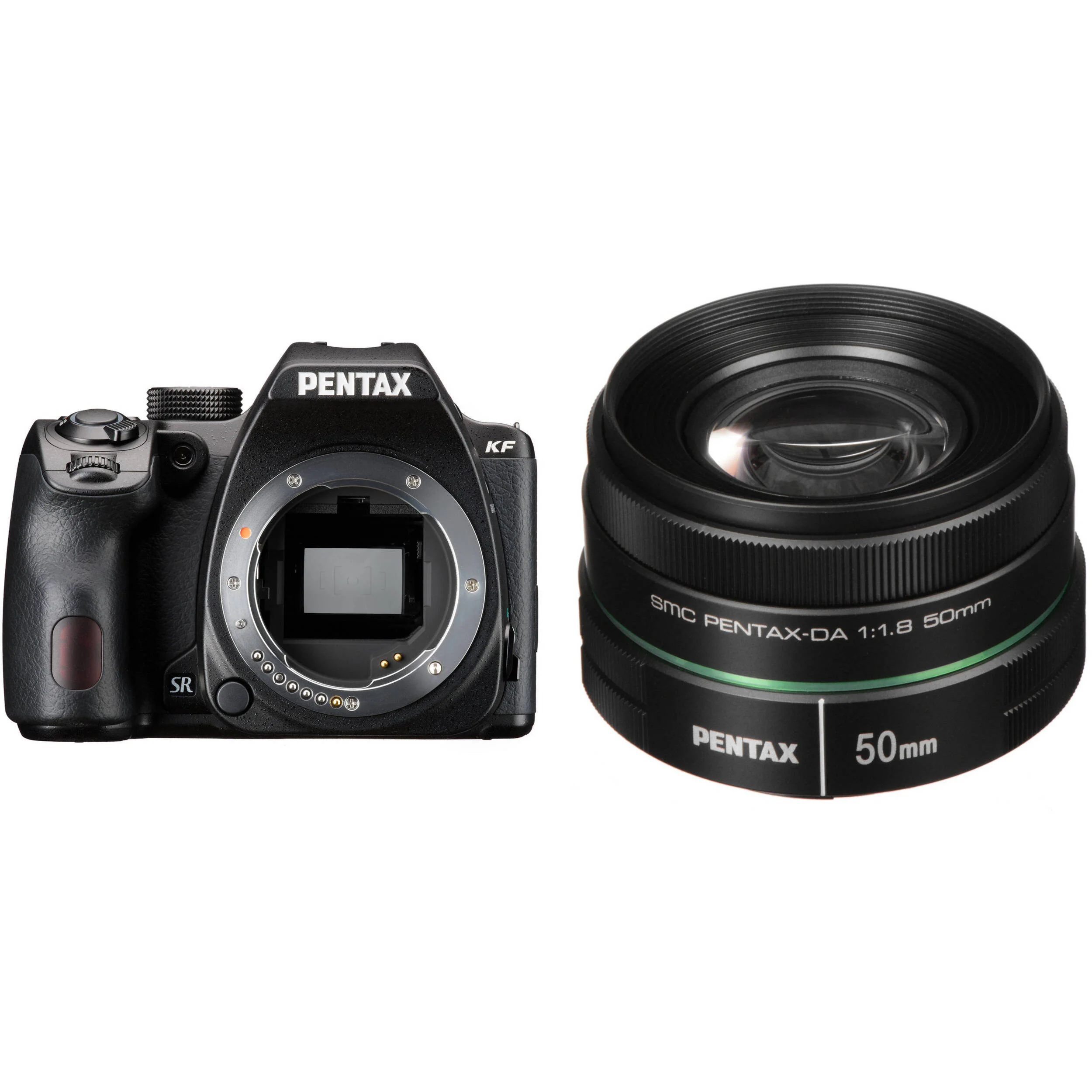 Pentax KF DSLR Camera with smc DA 50mm f/1.8 Lens Kit