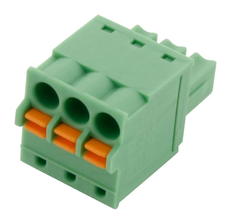 Phoenix Contact FK-MCP 15/3-ST-3.81 FK-MCP 15/3-ST-3.81 Pluggable Terminal Block 3.81 mm 3 Ways 26AWG to 16AWG 1.5 mm² Push In 8 A