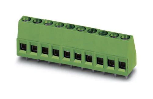 PHOENIX CONTACT MKDS 1,5/ 2-5,08 BK Wire-To-Board Terminal Block, 5.08 mm, 2 Ways, 26 AWG, 14 AWG, 1.5 mm², Screw 1718760
