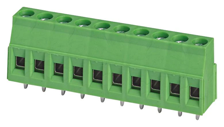 Phoenix Contact MKDSN 2.5 /4 MKDSN /4 Wire-To-Board Terminal Block 5 mm 4 Ways 24 AWG 14 mm² Screw