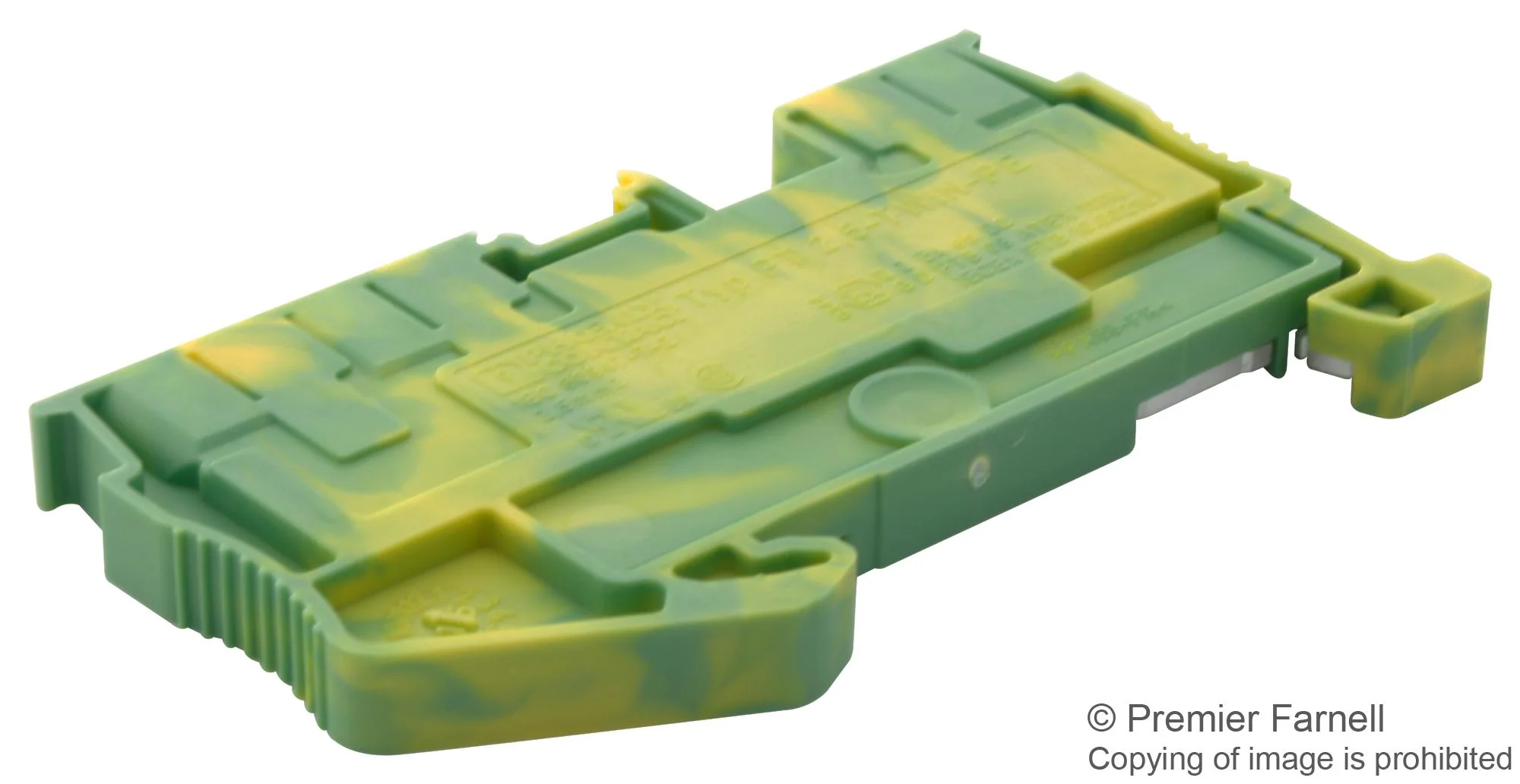 Phoenix Contact PT 25-TWIN-PE DIN Rail Mount Terminal Block 3 Ways 26 AWG 12 4 mm² Push In 28 A - Image 2
