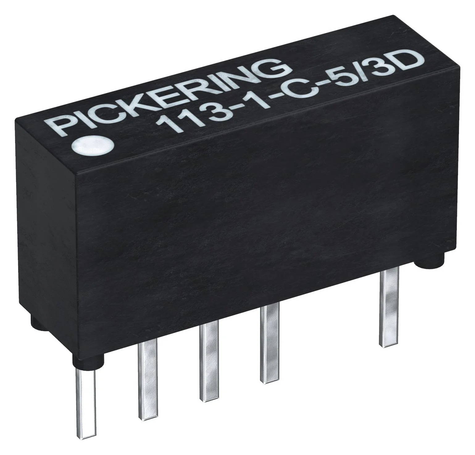 Pickering 113-1-C-5/3D Reed Relay Spdt 5 V 113 Series Through Hole 150 ohm 100 mA