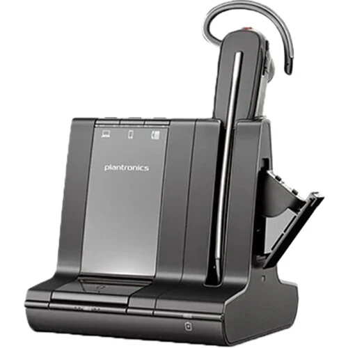 Poly Savi 8245 Office Wireless DECT Headset (Convertible, Unlimited Talk, Standard)