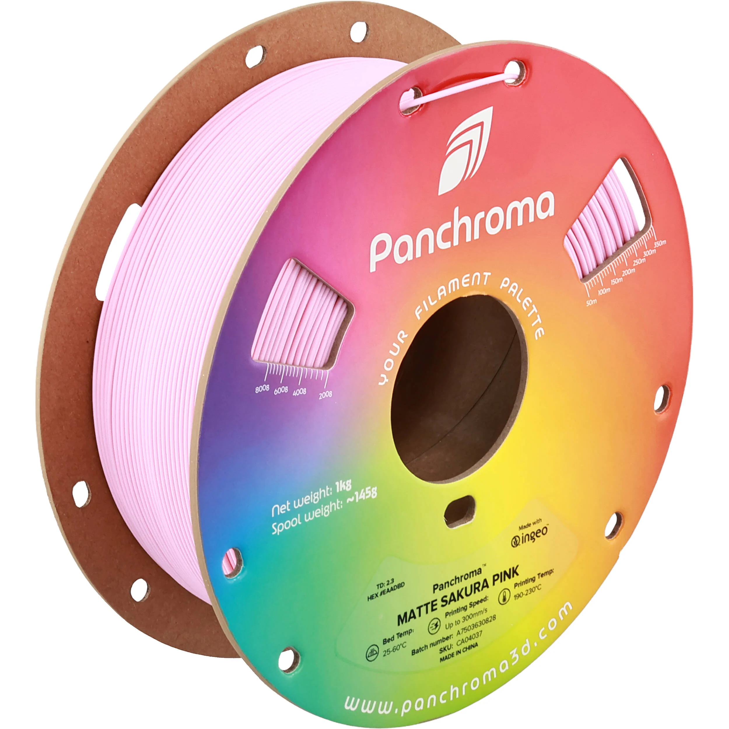 Polymaker Panchroma Matte PLA Filament (1kg, Sakura Pink) - Image 5