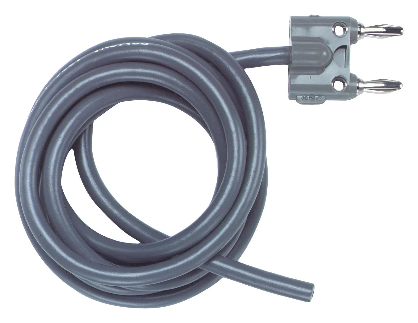 Pomona 1326-C-60 Banana Test Lead 4mm Stackable Dual Plug Free End 59 " 1.5 m Black