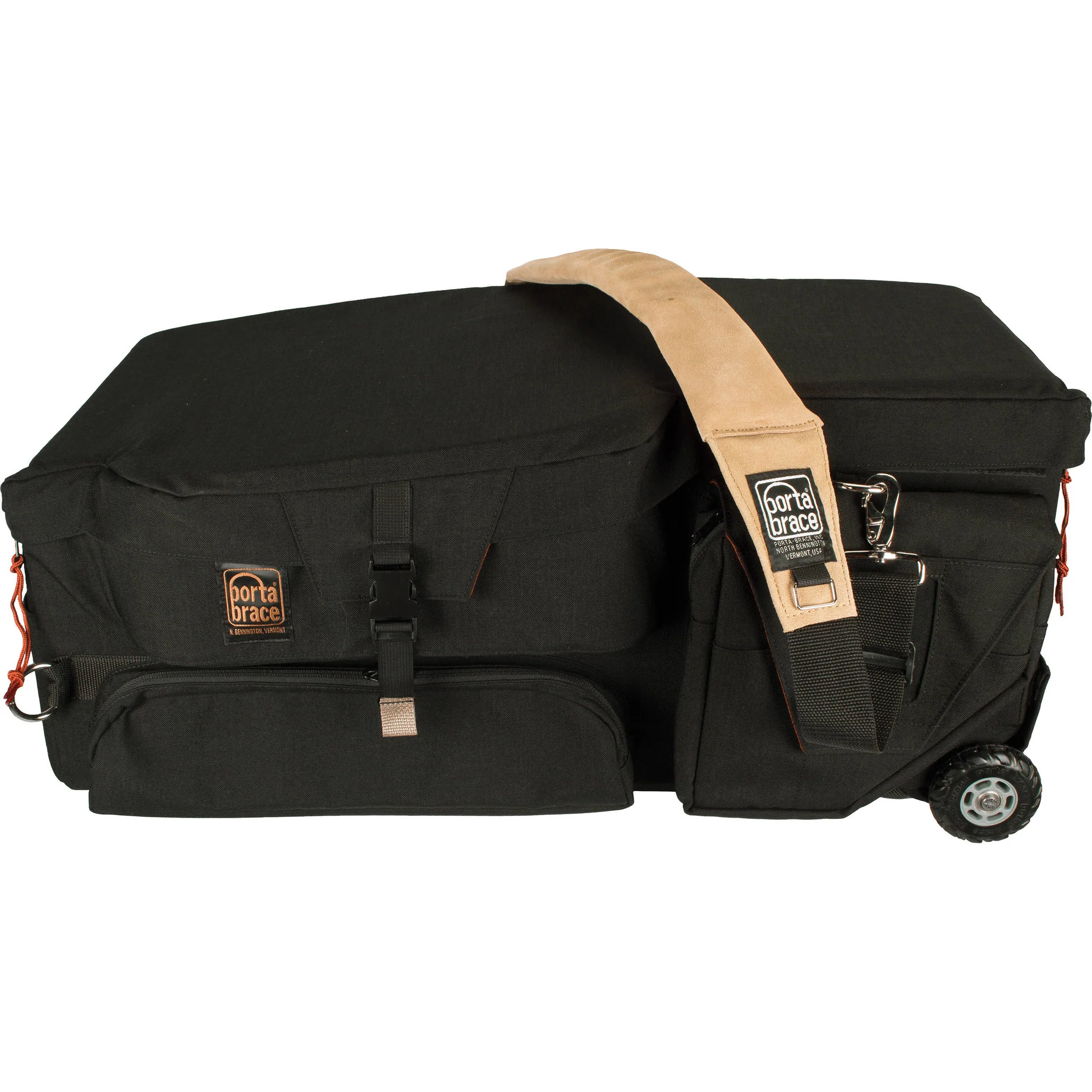 Porta Brace CC-HD1BOR Quick Draw Case with Off-Road Wheels (Black) - Image 10